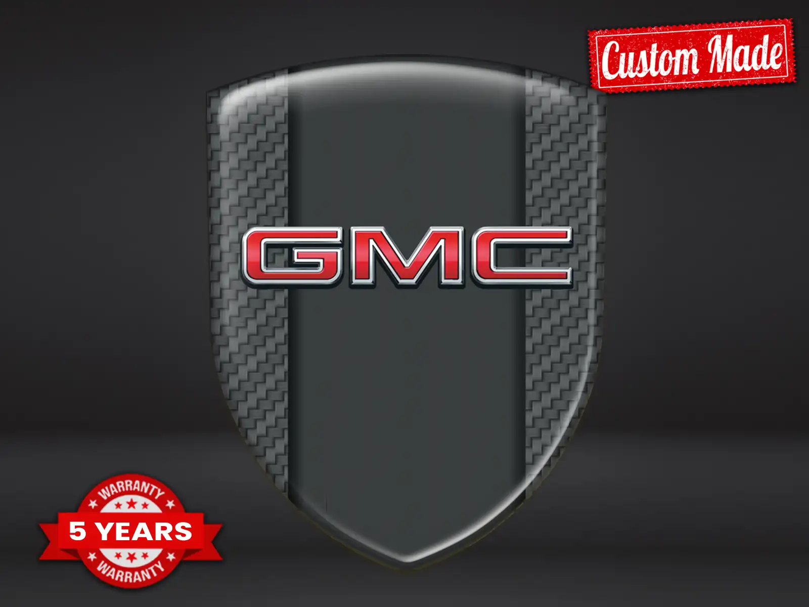 GMC Doming Aufkleber Auto Limitiert Stilvoll Design